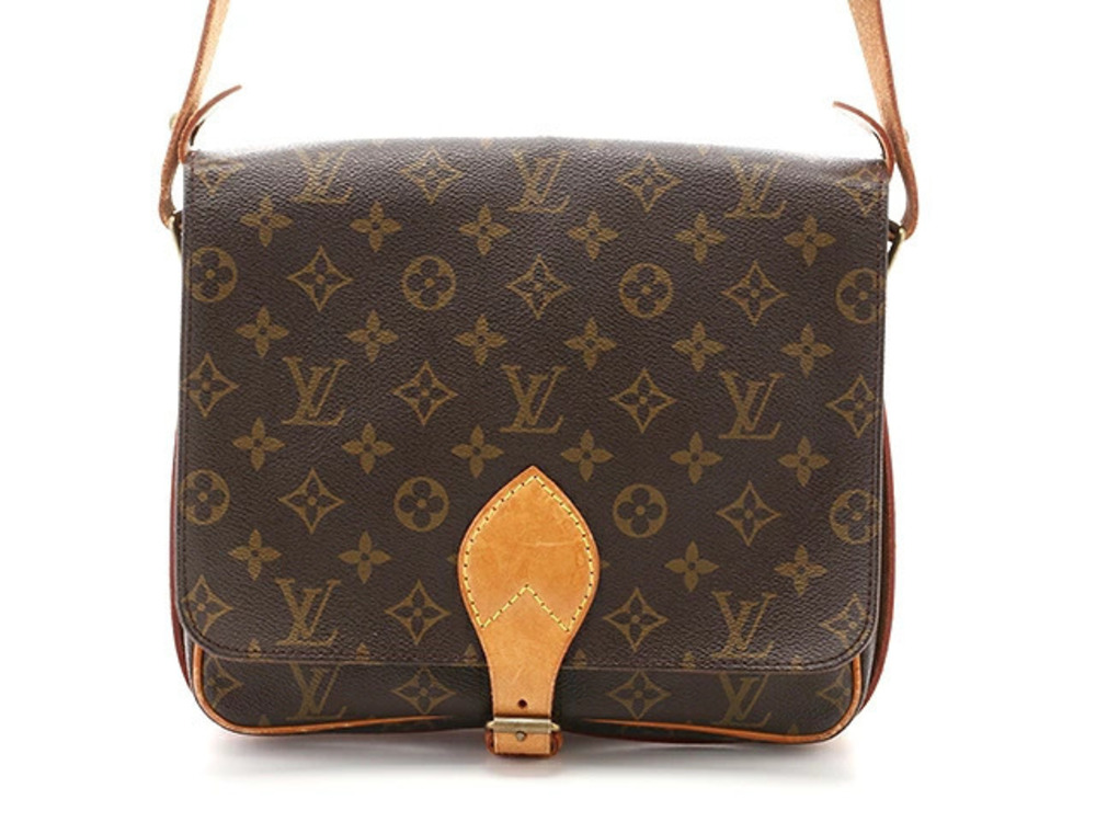 LOUIS VUITTON Monogram Cartouchiere Shoulder Bag
